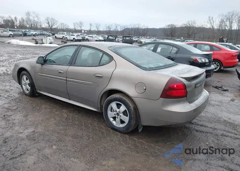 2006 Pontiac Grand Prix z USA, uszkodzony, nr VIN 2G2WP552361274744